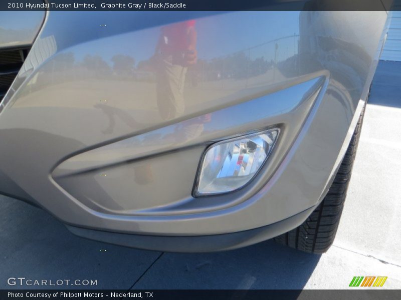 Graphite Gray / Black/Saddle 2010 Hyundai Tucson Limited