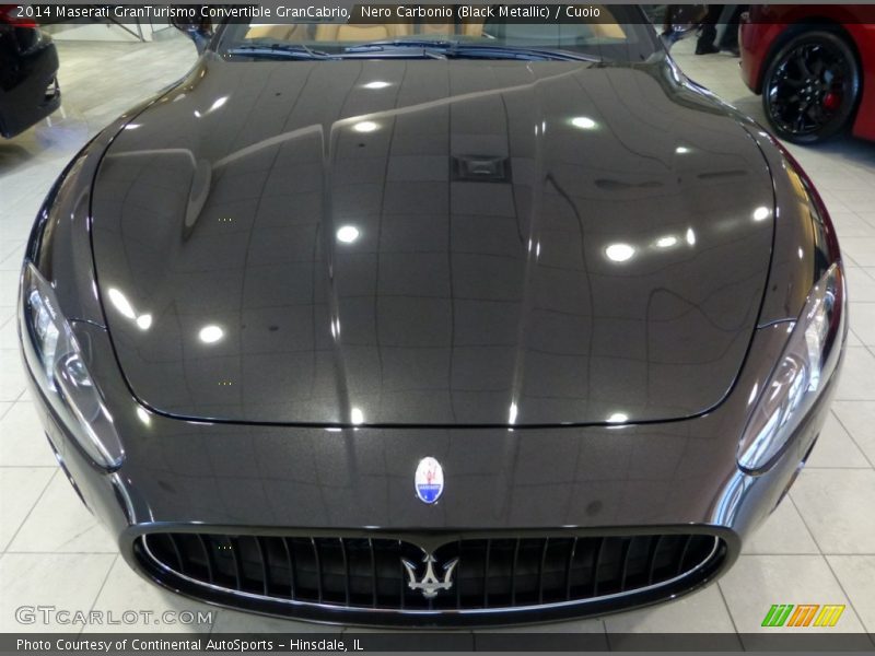 Nero Carbonio (Black Metallic) / Cuoio 2014 Maserati GranTurismo Convertible GranCabrio