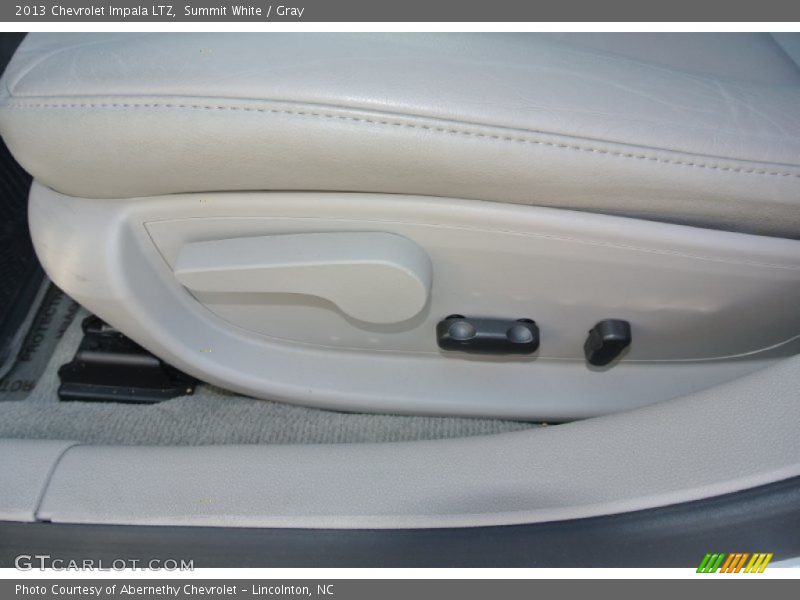 Summit White / Gray 2013 Chevrolet Impala LTZ