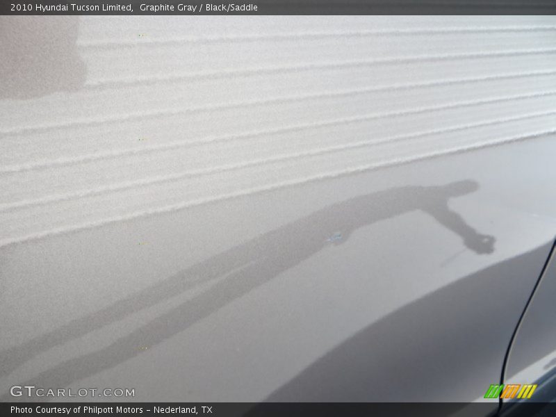 Graphite Gray / Black/Saddle 2010 Hyundai Tucson Limited