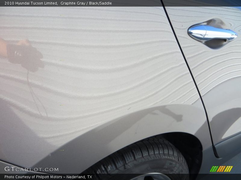 Graphite Gray / Black/Saddle 2010 Hyundai Tucson Limited