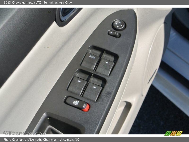 Summit White / Gray 2013 Chevrolet Impala LTZ