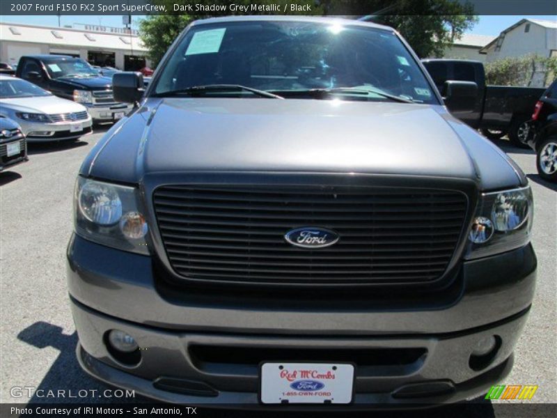 Dark Shadow Grey Metallic / Black 2007 Ford F150 FX2 Sport SuperCrew