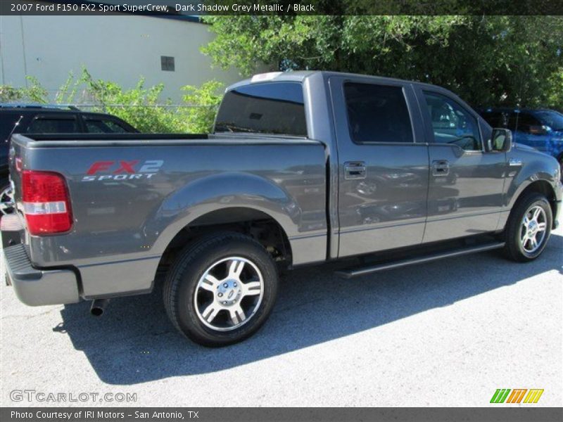 Dark Shadow Grey Metallic / Black 2007 Ford F150 FX2 Sport SuperCrew