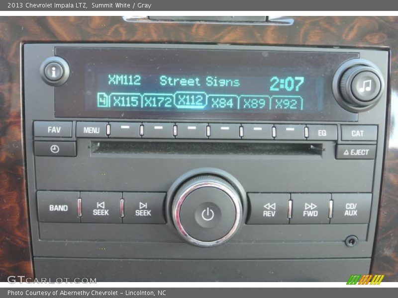Summit White / Gray 2013 Chevrolet Impala LTZ