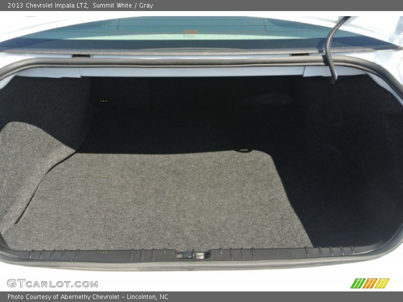 Summit White / Gray 2013 Chevrolet Impala LTZ
