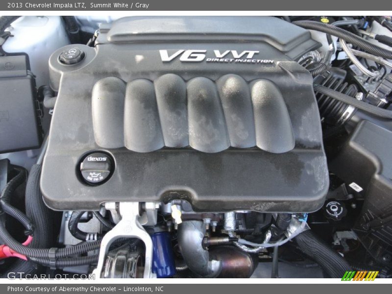 Summit White / Gray 2013 Chevrolet Impala LTZ