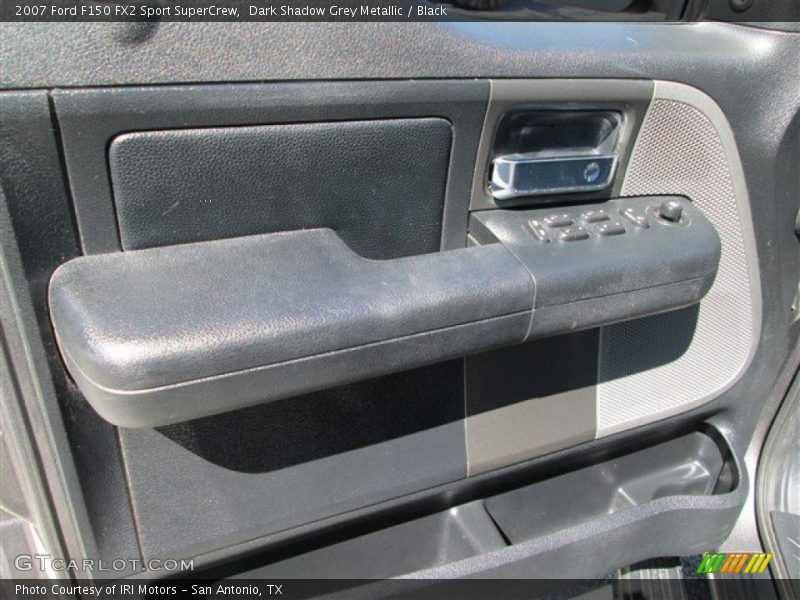 Dark Shadow Grey Metallic / Black 2007 Ford F150 FX2 Sport SuperCrew