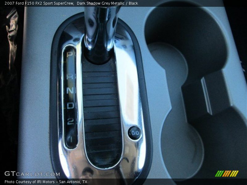 Dark Shadow Grey Metallic / Black 2007 Ford F150 FX2 Sport SuperCrew
