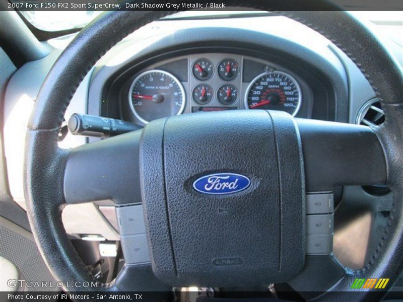 Dark Shadow Grey Metallic / Black 2007 Ford F150 FX2 Sport SuperCrew