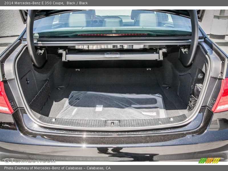 Black / Black 2014 Mercedes-Benz E 350 Coupe