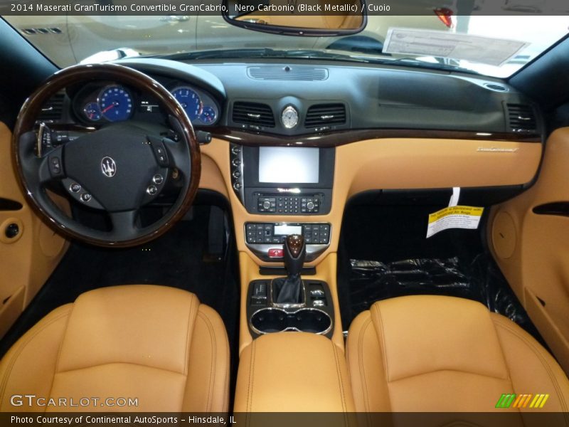 Nero Carbonio (Black Metallic) / Cuoio 2014 Maserati GranTurismo Convertible GranCabrio