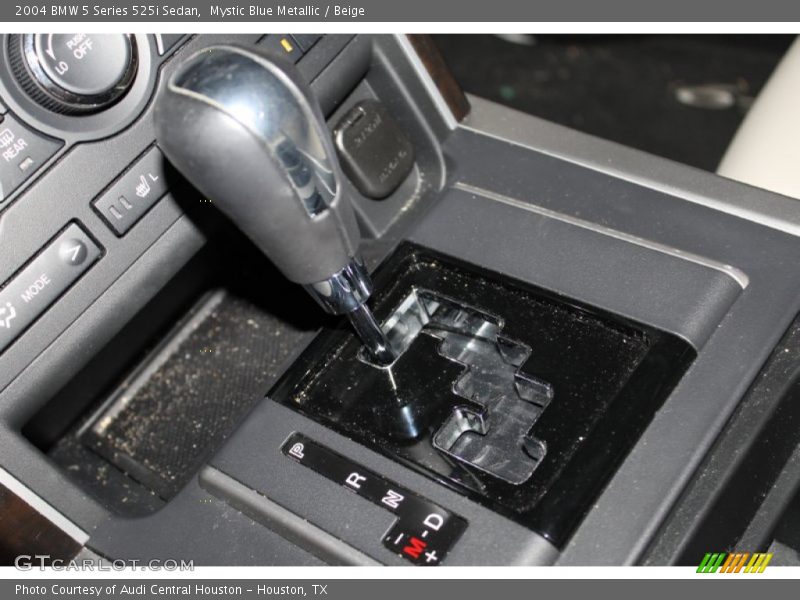 Mystic Blue Metallic / Beige 2004 BMW 5 Series 525i Sedan