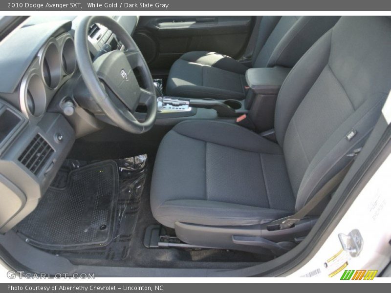 White Gold / Dark Slate Gray 2010 Dodge Avenger SXT