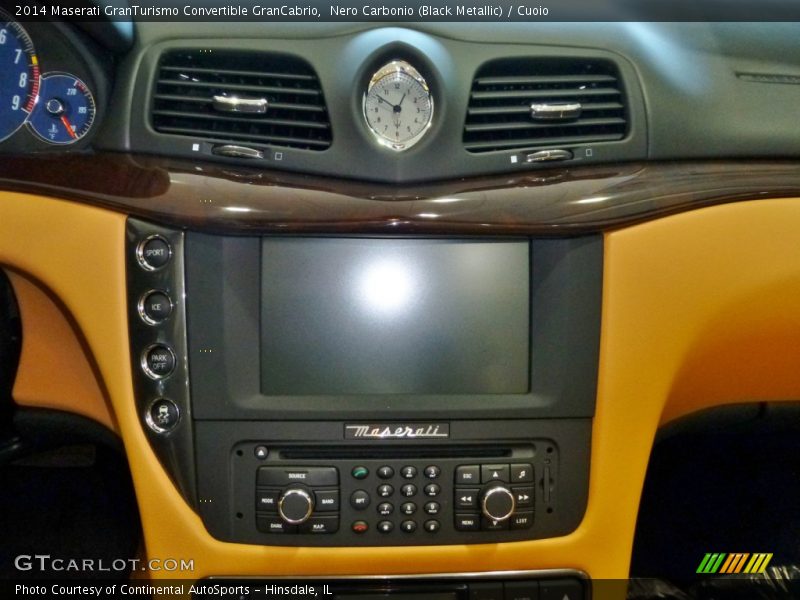 Nero Carbonio (Black Metallic) / Cuoio 2014 Maserati GranTurismo Convertible GranCabrio