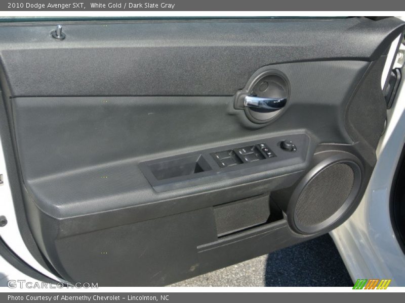 White Gold / Dark Slate Gray 2010 Dodge Avenger SXT