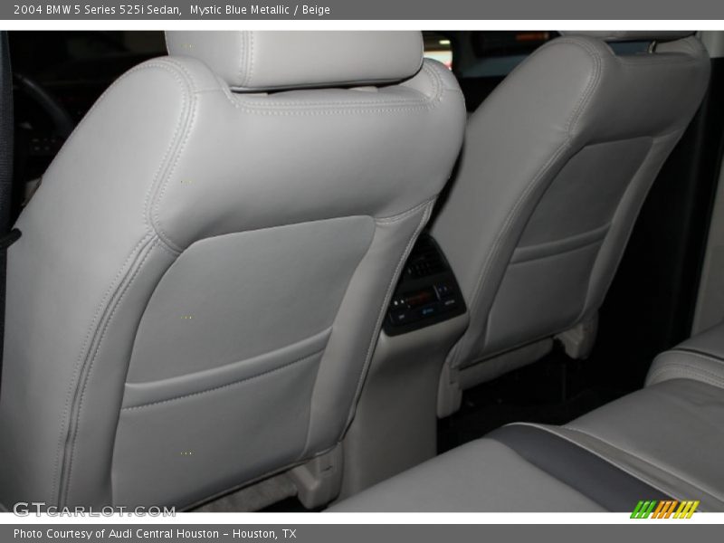 Mystic Blue Metallic / Beige 2004 BMW 5 Series 525i Sedan