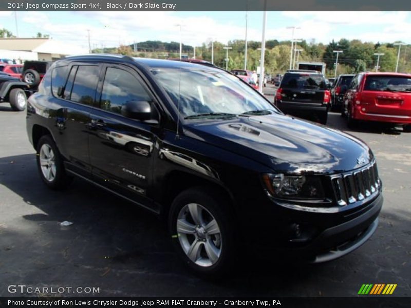 Black / Dark Slate Gray 2014 Jeep Compass Sport 4x4