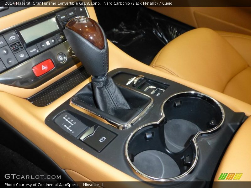 Nero Carbonio (Black Metallic) / Cuoio 2014 Maserati GranTurismo Convertible GranCabrio