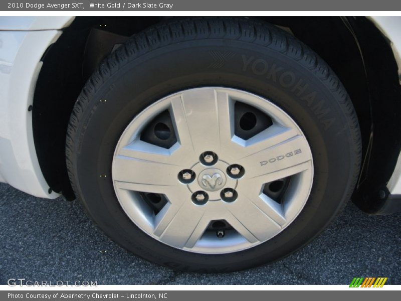 White Gold / Dark Slate Gray 2010 Dodge Avenger SXT