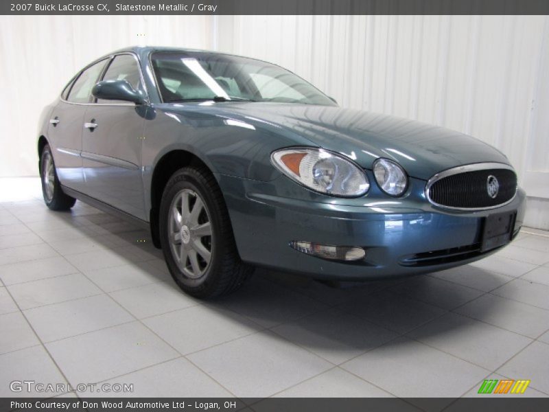 Slatestone Metallic / Gray 2007 Buick LaCrosse CX