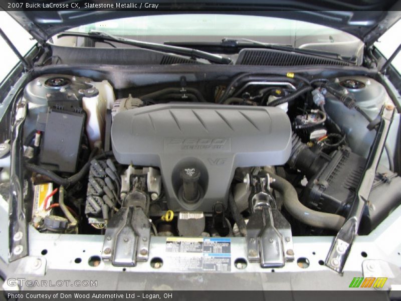 Slatestone Metallic / Gray 2007 Buick LaCrosse CX