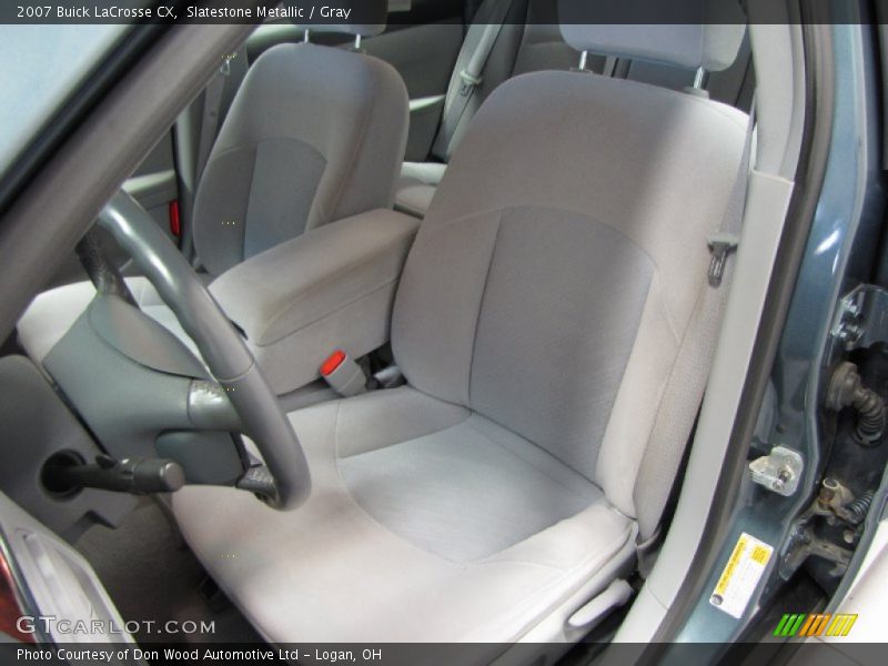 Slatestone Metallic / Gray 2007 Buick LaCrosse CX