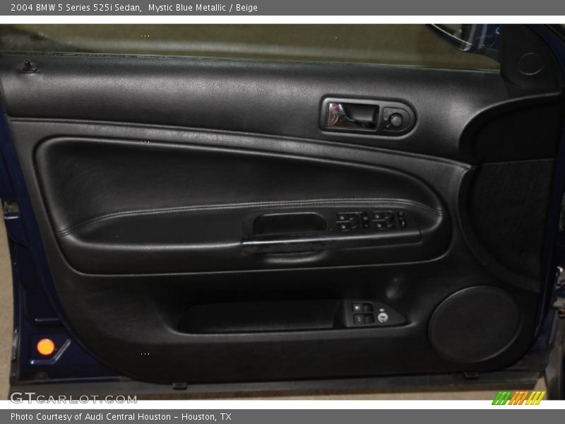 Mystic Blue Metallic / Beige 2004 BMW 5 Series 525i Sedan