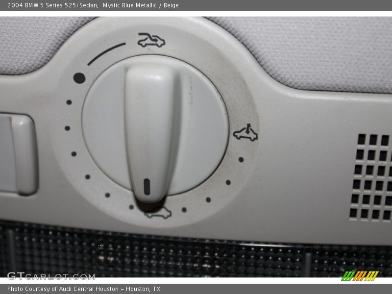 Mystic Blue Metallic / Beige 2004 BMW 5 Series 525i Sedan