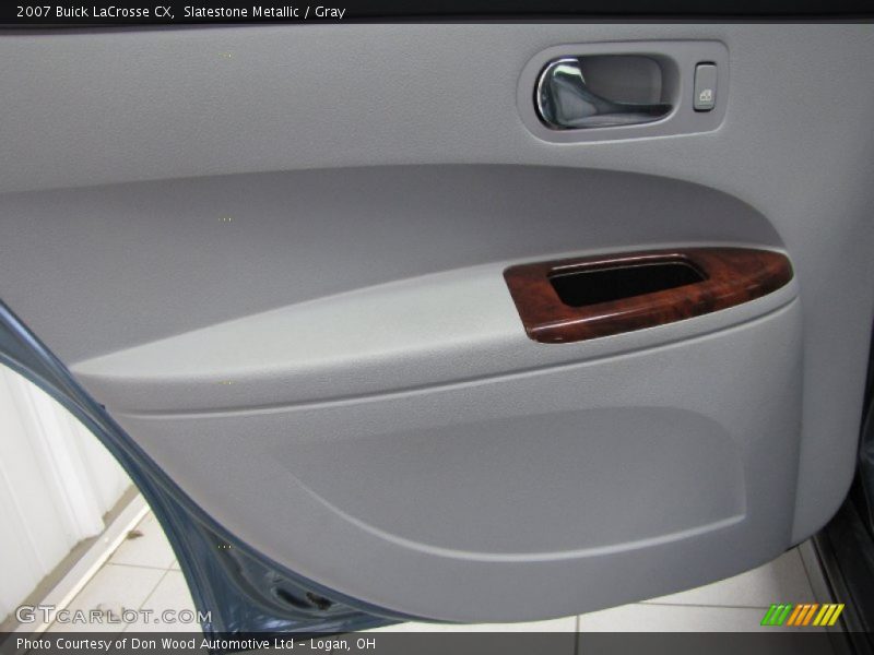 Slatestone Metallic / Gray 2007 Buick LaCrosse CX