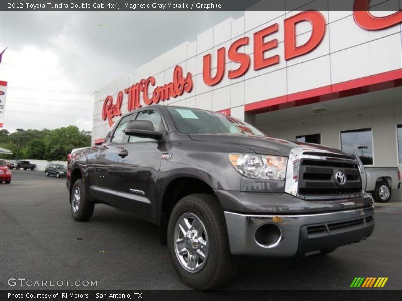 Magnetic Gray Metallic / Graphite 2012 Toyota Tundra Double Cab 4x4