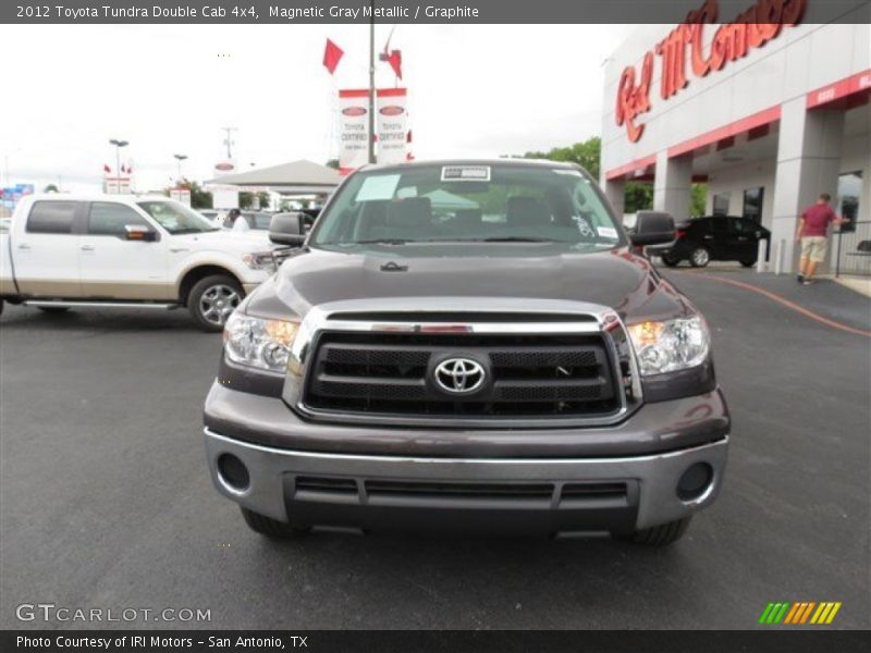 Magnetic Gray Metallic / Graphite 2012 Toyota Tundra Double Cab 4x4