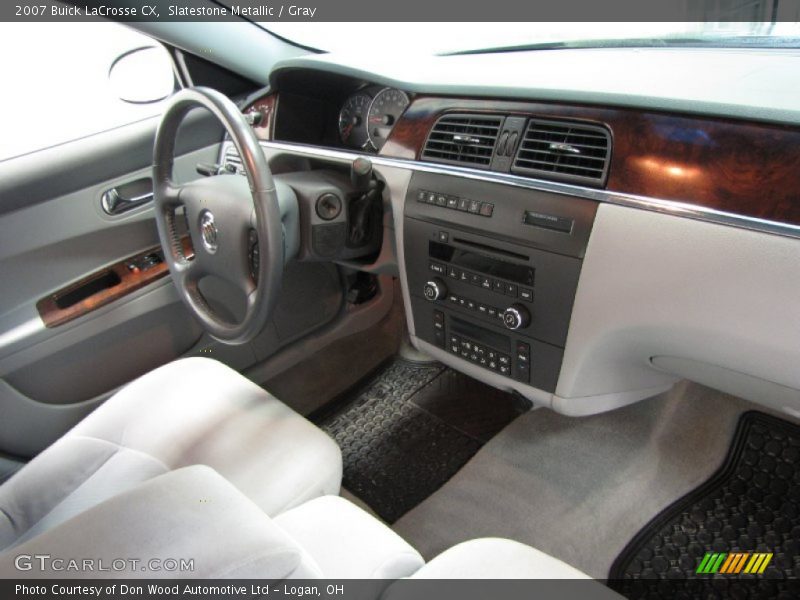 Slatestone Metallic / Gray 2007 Buick LaCrosse CX