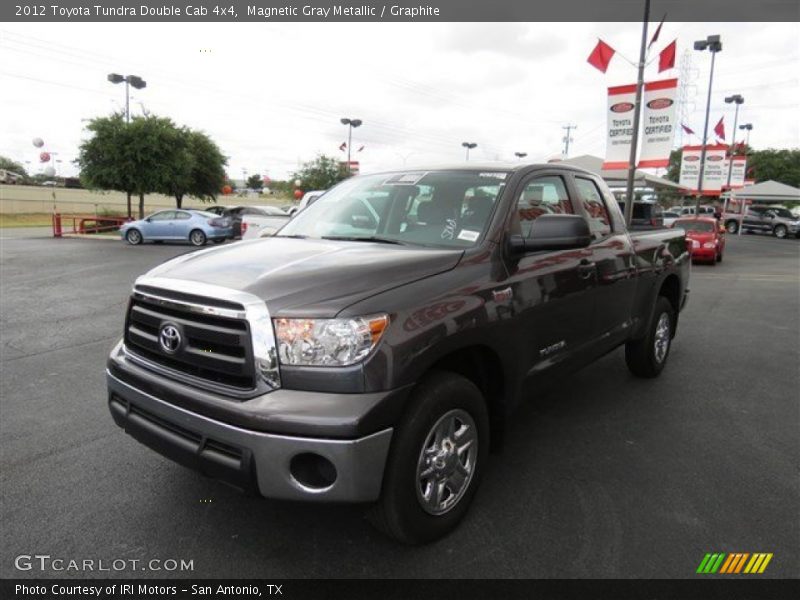 Magnetic Gray Metallic / Graphite 2012 Toyota Tundra Double Cab 4x4