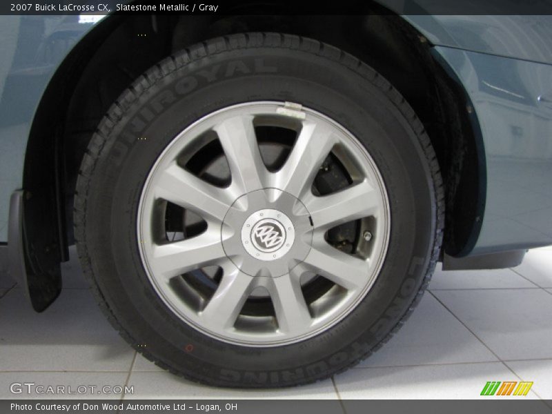Slatestone Metallic / Gray 2007 Buick LaCrosse CX