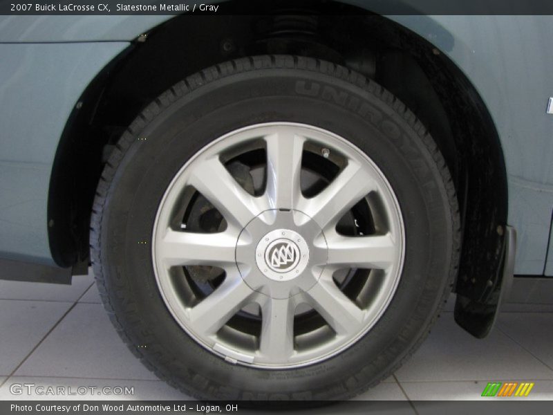 Slatestone Metallic / Gray 2007 Buick LaCrosse CX