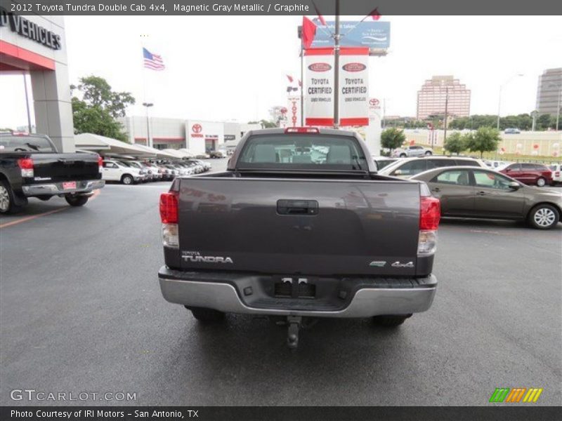 Magnetic Gray Metallic / Graphite 2012 Toyota Tundra Double Cab 4x4