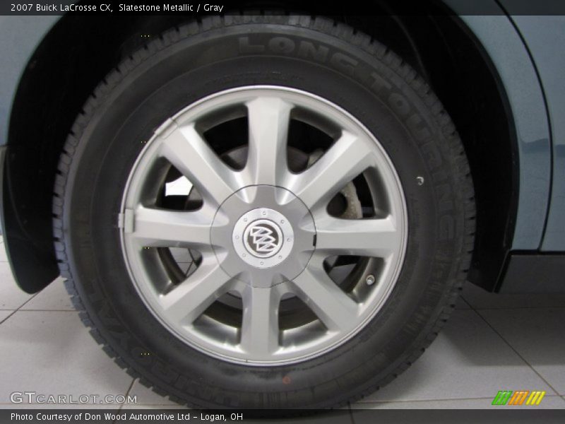 Slatestone Metallic / Gray 2007 Buick LaCrosse CX