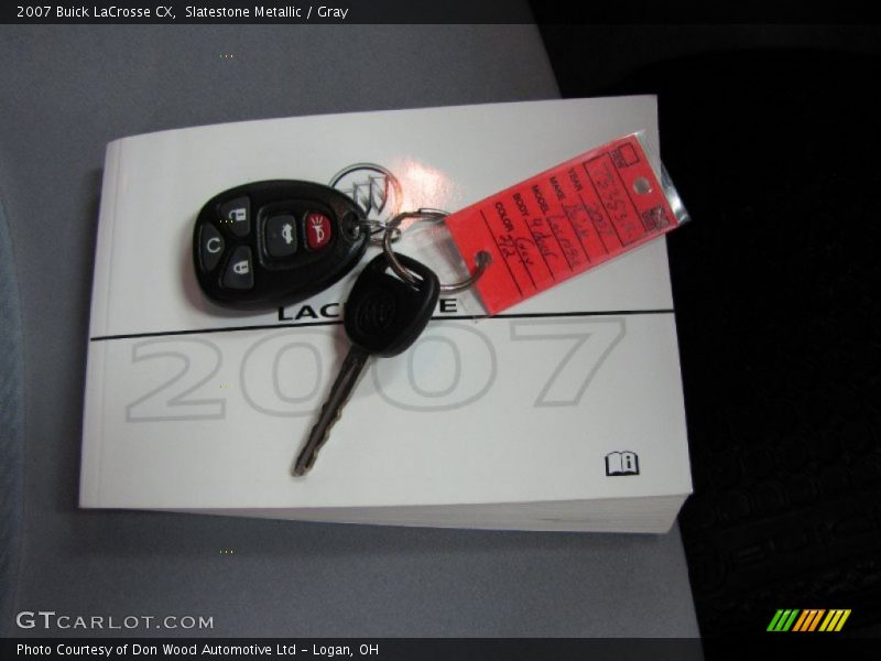 Slatestone Metallic / Gray 2007 Buick LaCrosse CX