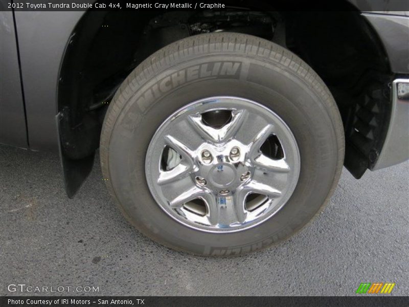 Magnetic Gray Metallic / Graphite 2012 Toyota Tundra Double Cab 4x4