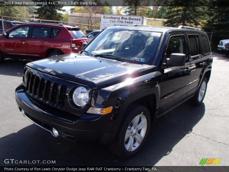Black / Dark Slate Gray 2014 Jeep Patriot Limited 4x4