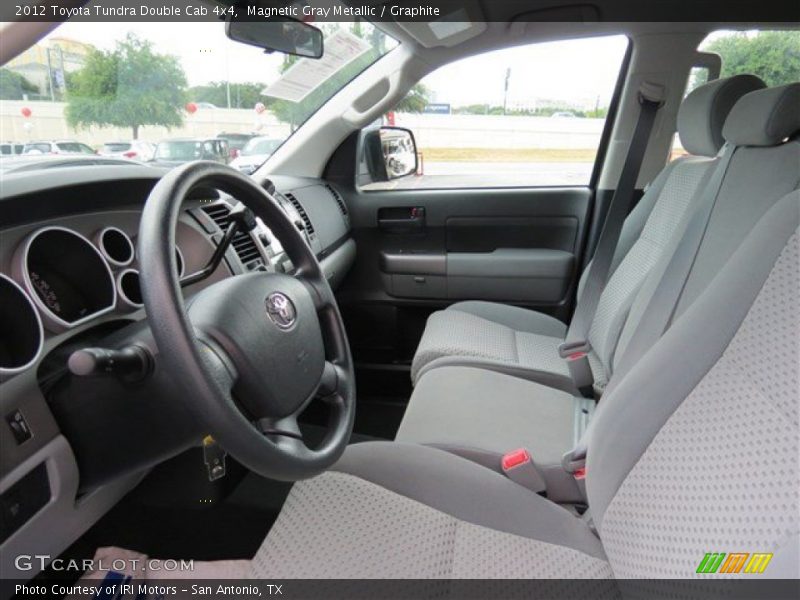 Magnetic Gray Metallic / Graphite 2012 Toyota Tundra Double Cab 4x4