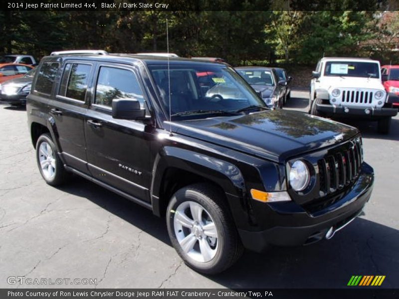Black / Dark Slate Gray 2014 Jeep Patriot Limited 4x4