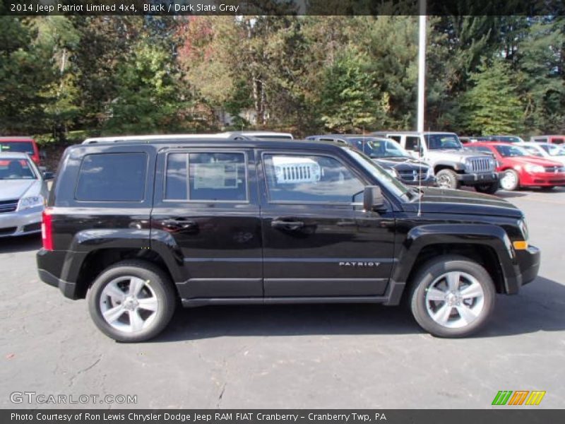 Black / Dark Slate Gray 2014 Jeep Patriot Limited 4x4
