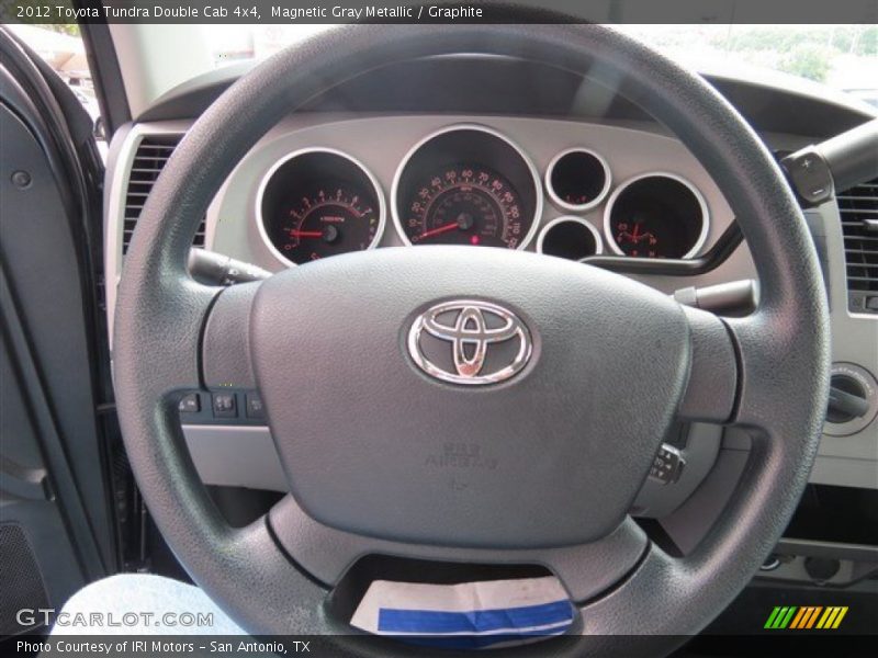 Magnetic Gray Metallic / Graphite 2012 Toyota Tundra Double Cab 4x4