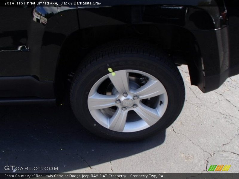 Black / Dark Slate Gray 2014 Jeep Patriot Limited 4x4