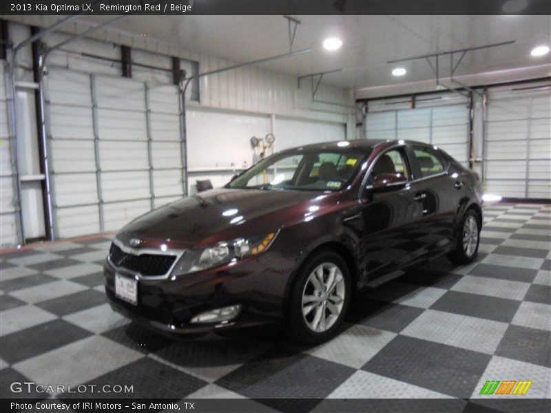 Remington Red / Beige 2013 Kia Optima LX
