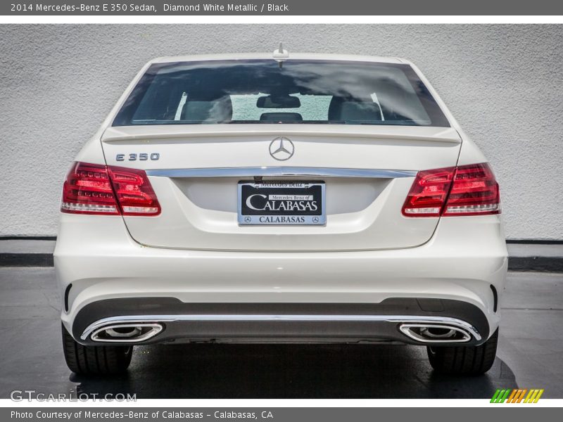 Diamond White Metallic / Black 2014 Mercedes-Benz E 350 Sedan