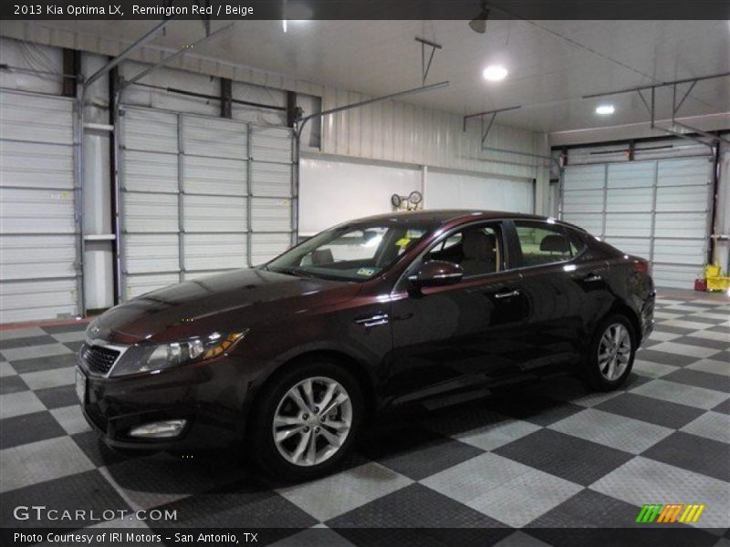 Remington Red / Beige 2013 Kia Optima LX