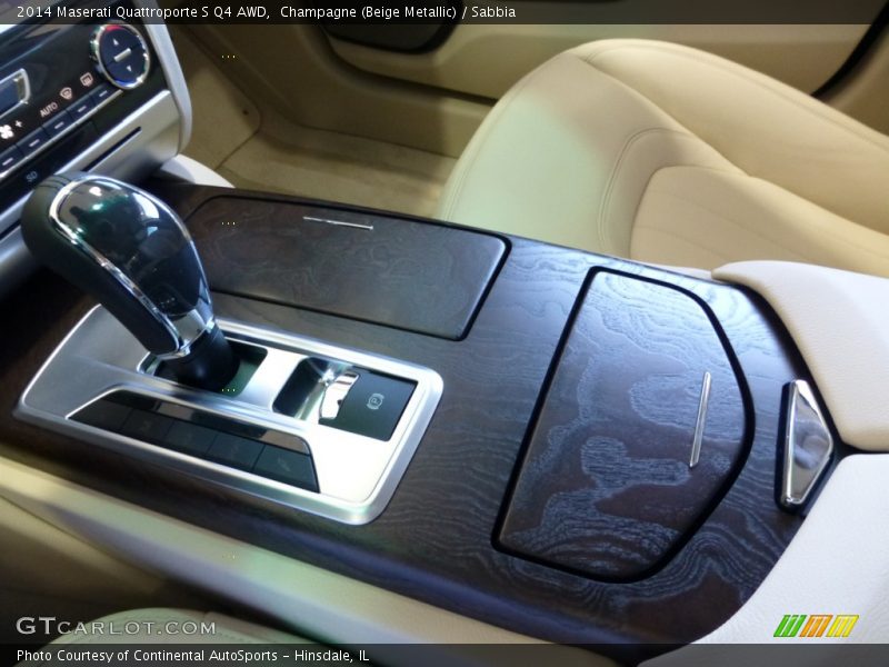 Champagne (Beige Metallic) / Sabbia 2014 Maserati Quattroporte S Q4 AWD